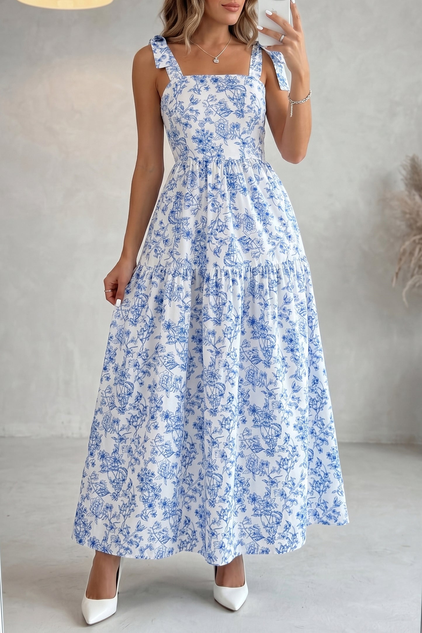 The Blue Willow Dress