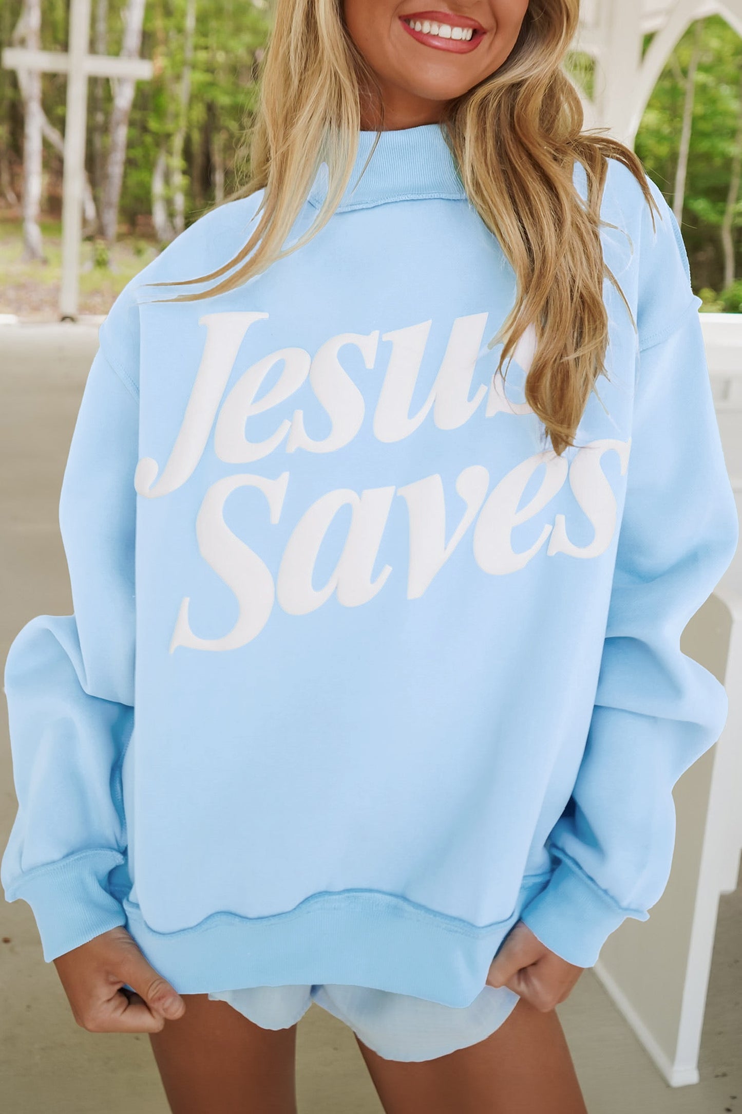 The Jesus Saves Sweatshirt