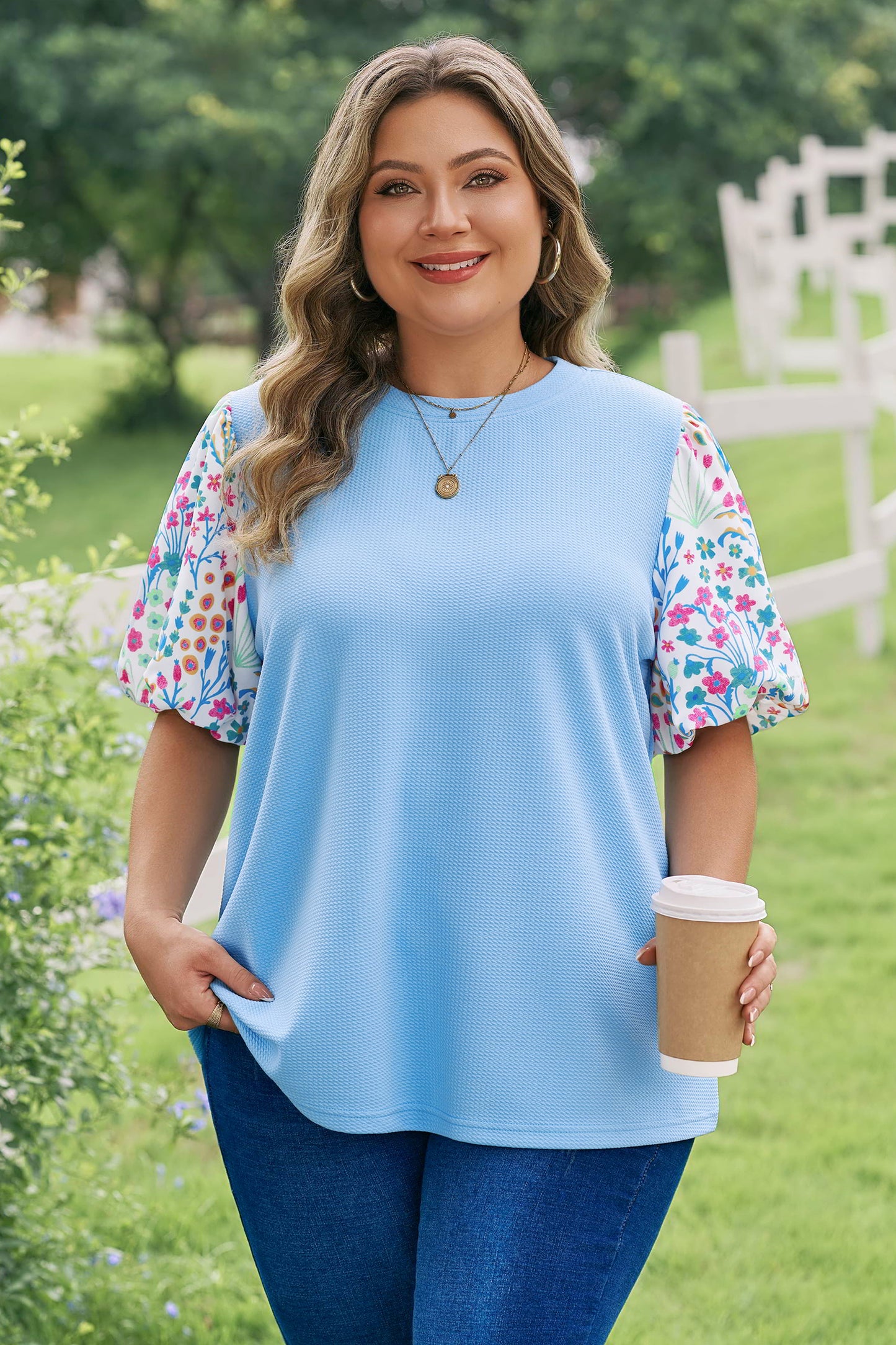 The Sweet Blossom Top- PLUS