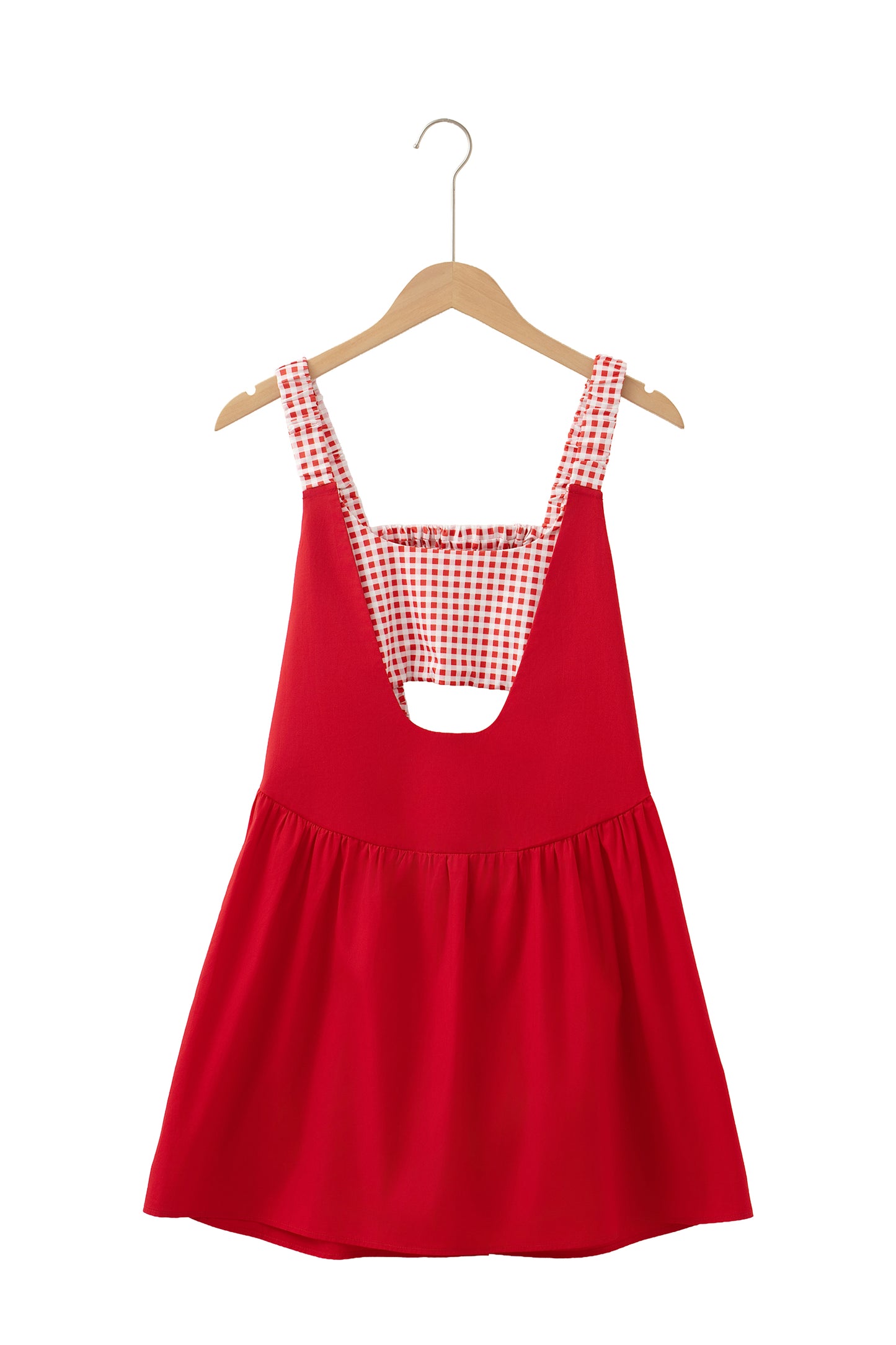 Summer Picnic Gingham Dress