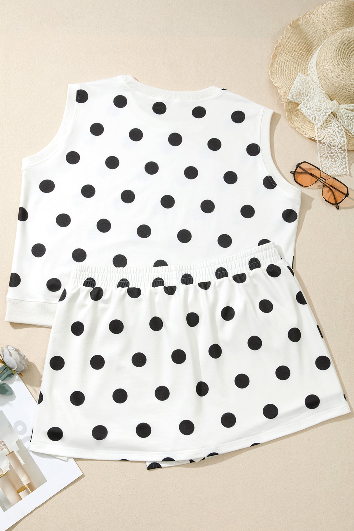 The Dot About You Skort Set- PLUS