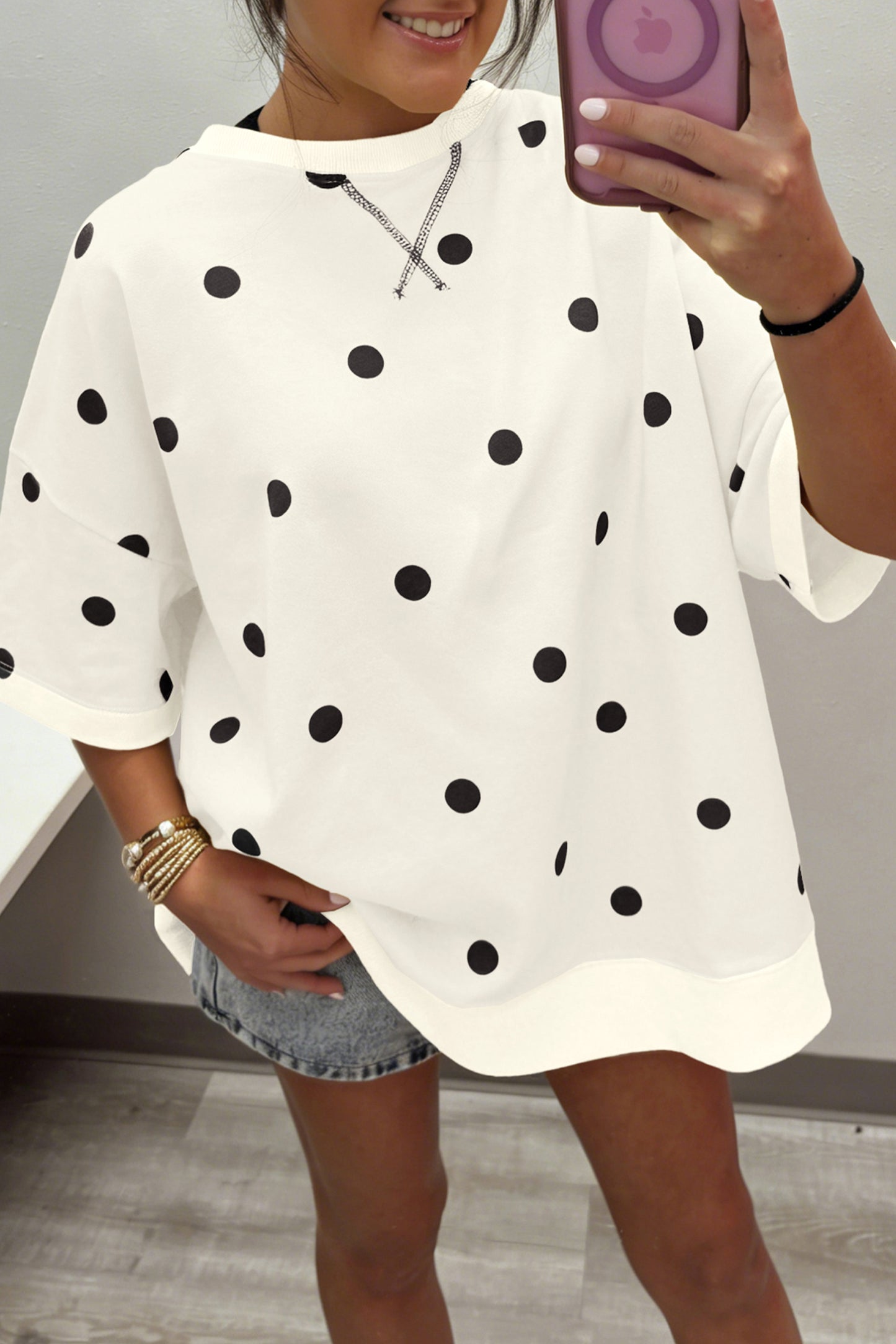 The Dot About It Oversize Tee