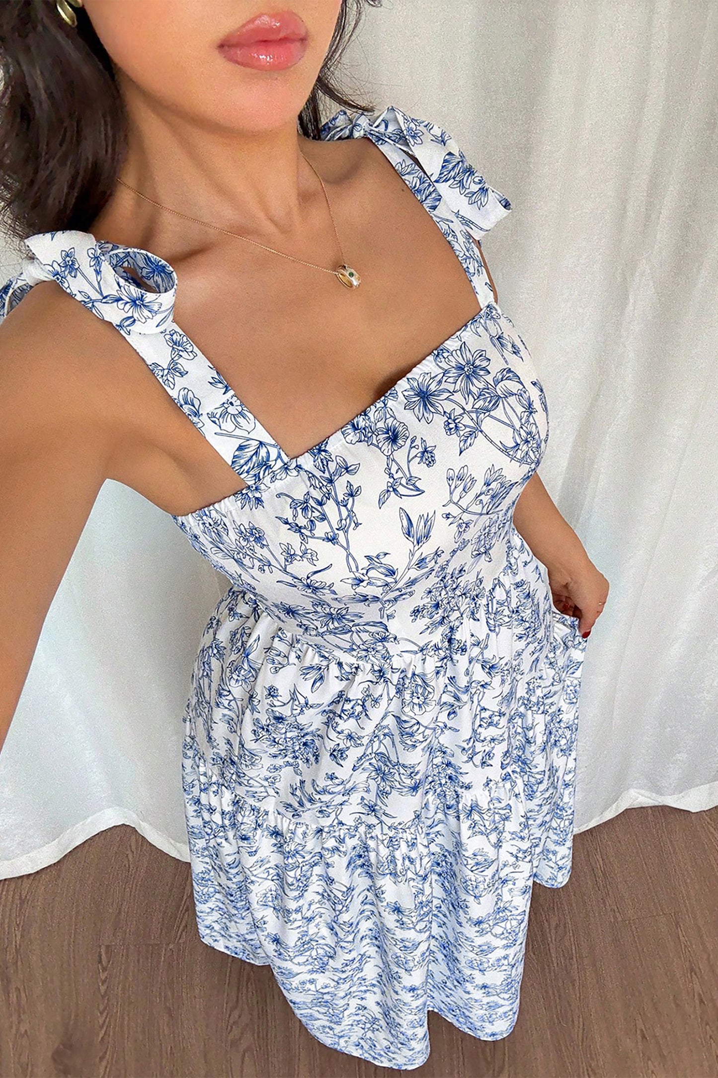 The Blue Willow Dress