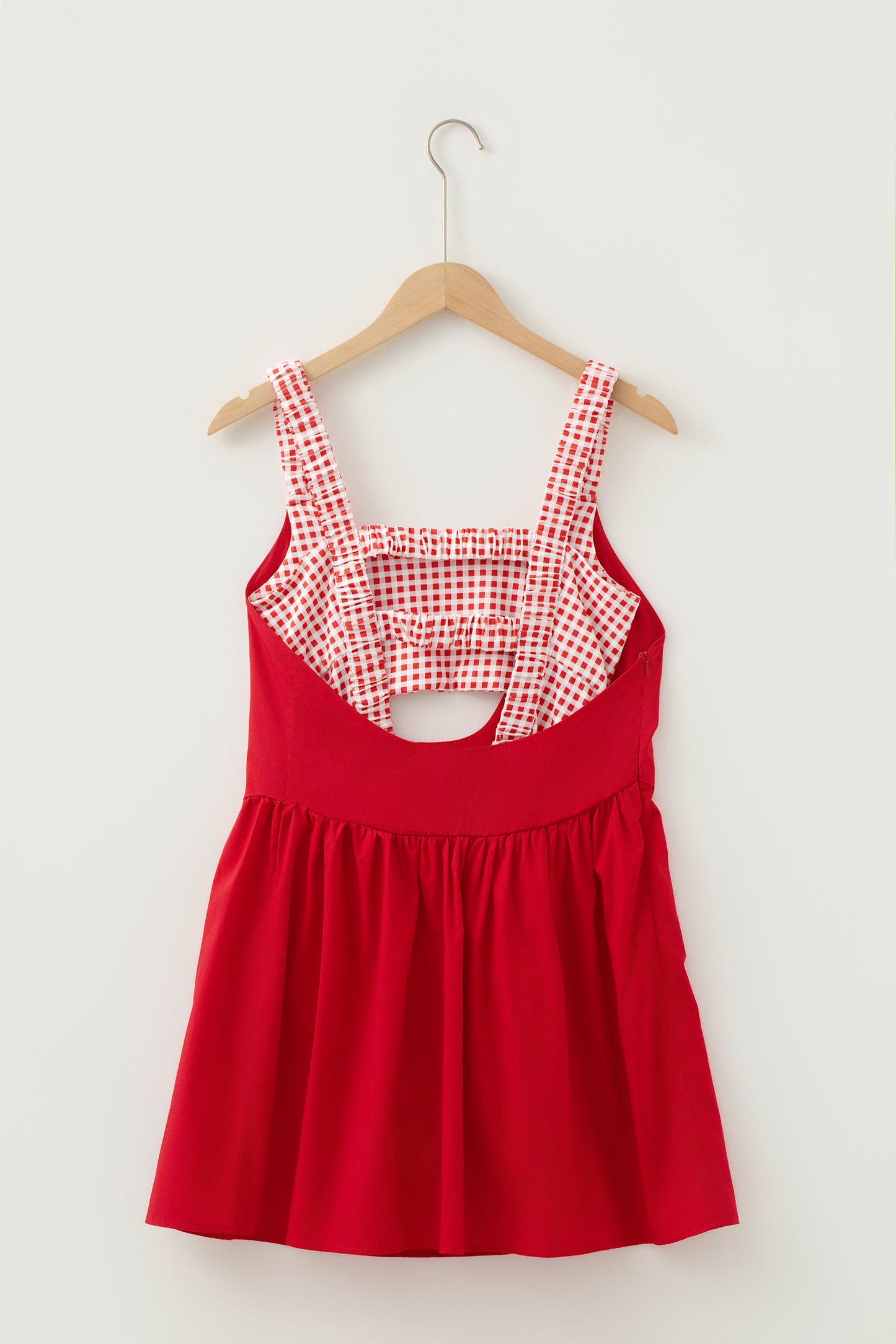 Summer Picnic Gingham Dress