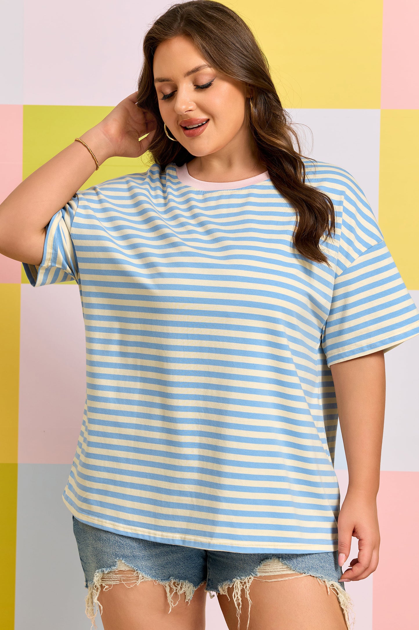 The Blue Skies Stripe Tee