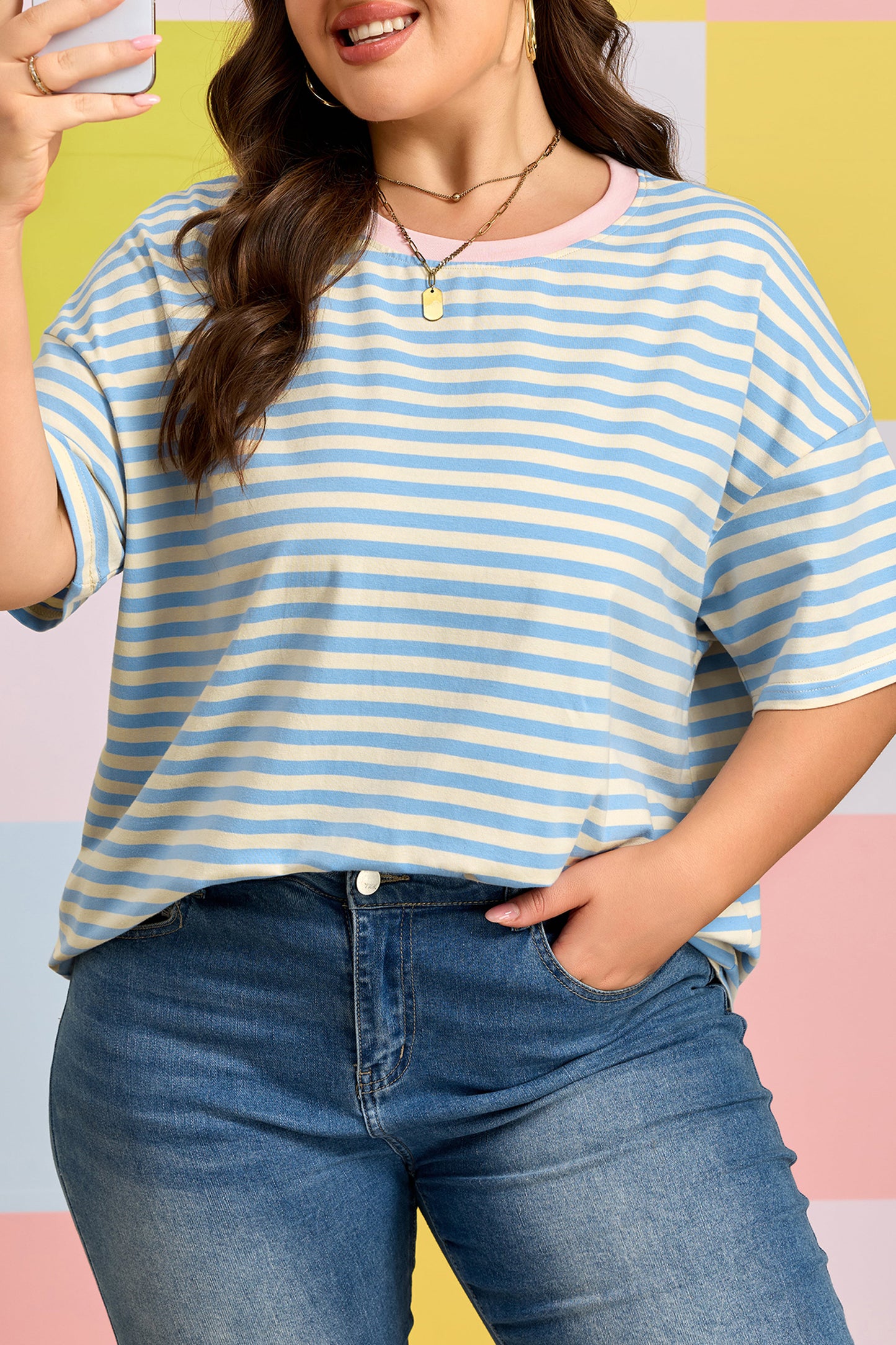 The Blue Skies Stripe Tee