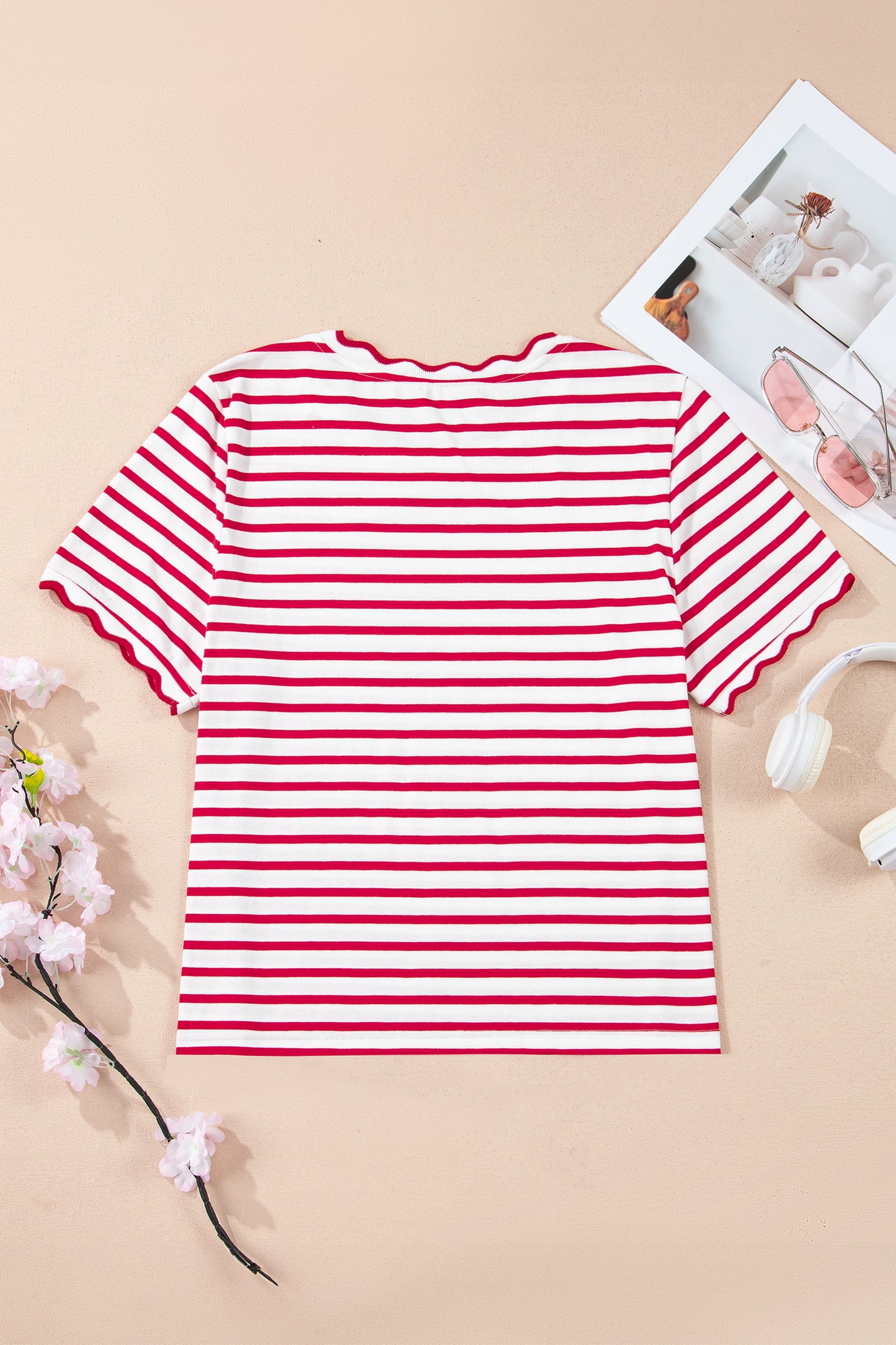 The Everyday Scalloped Top