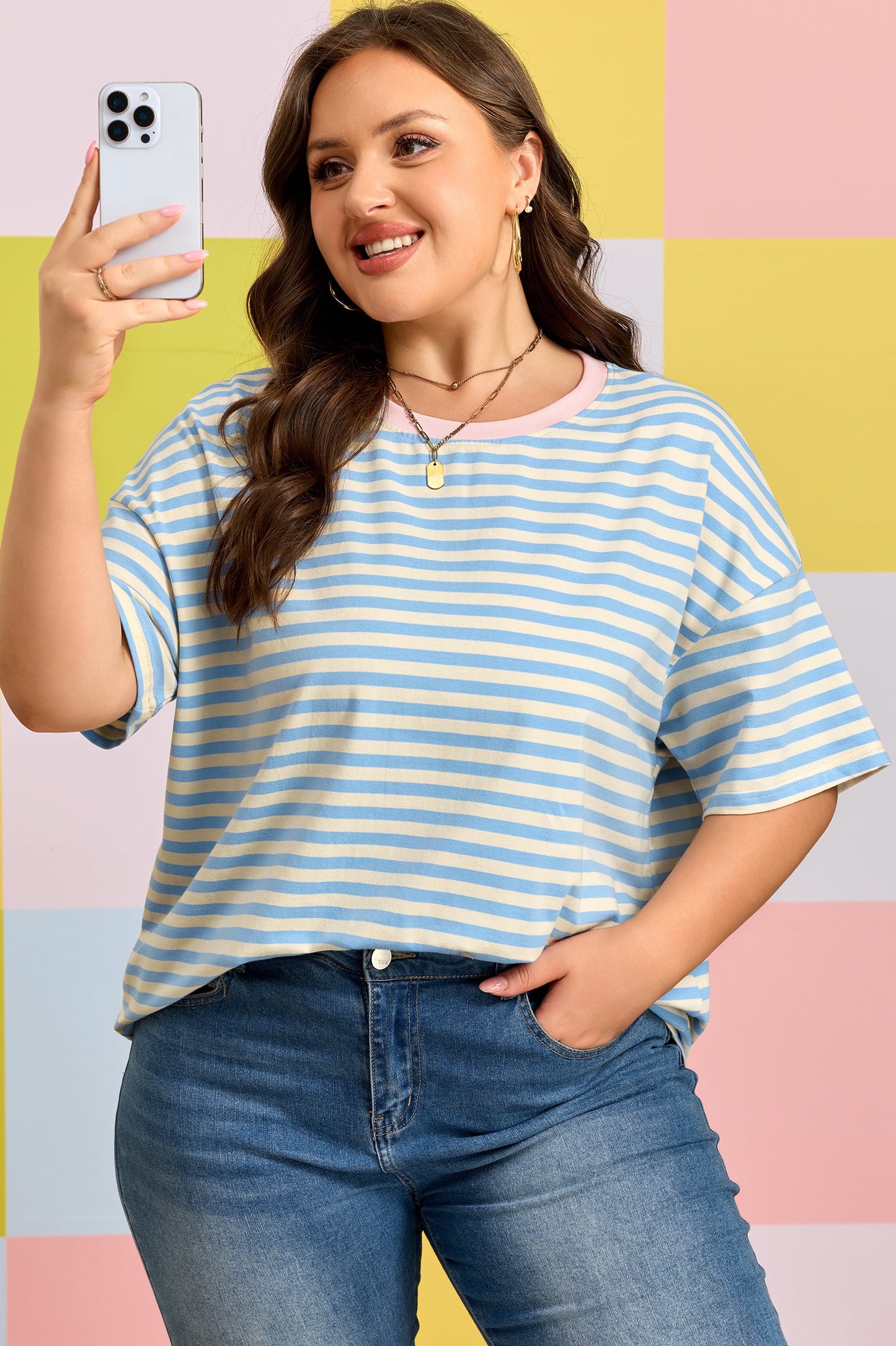 The Blue Skies Stripe Tee