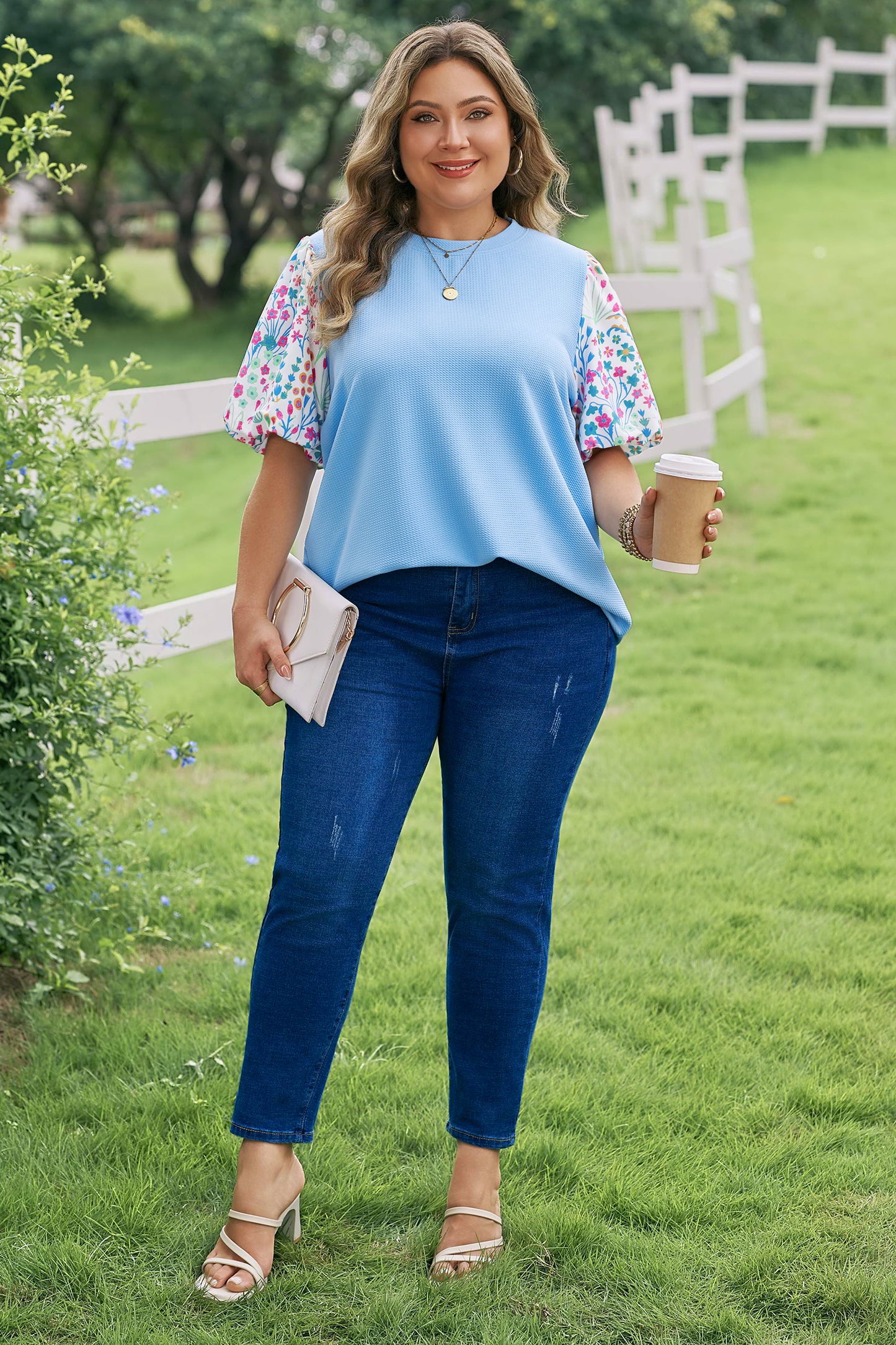 The Sweet Blossom Top- PLUS
