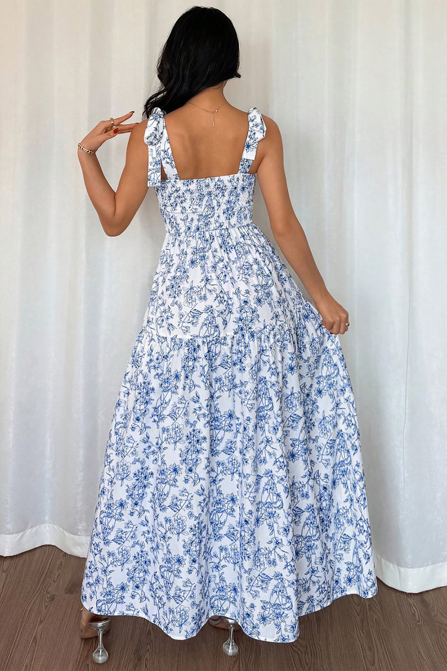 The Blue Willow Dress
