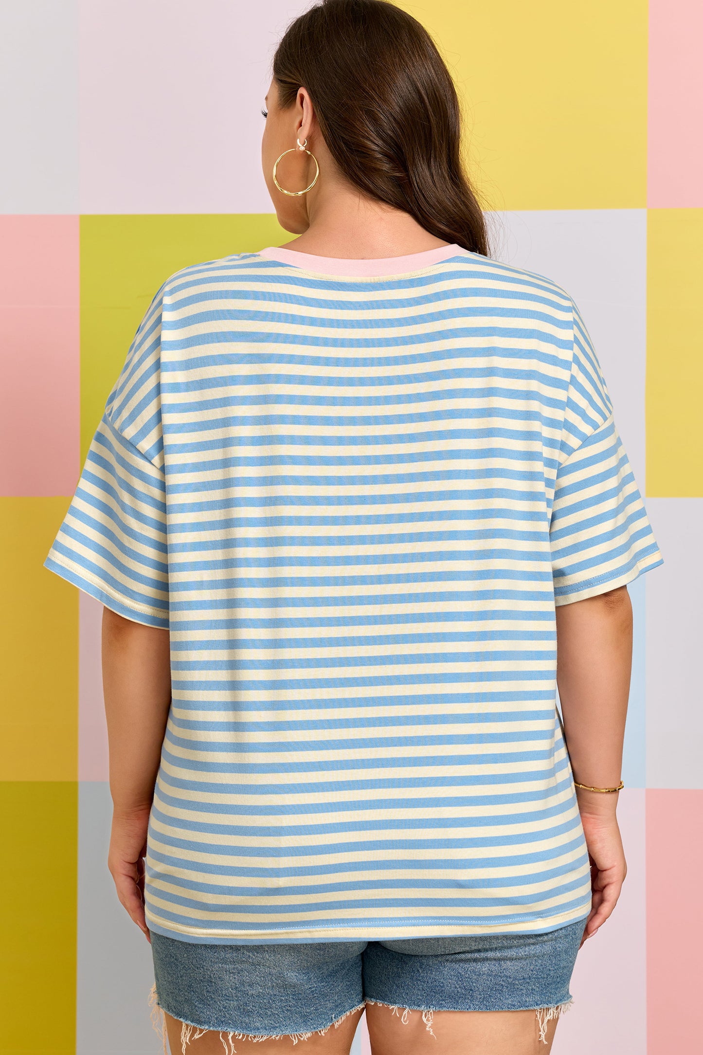 The Blue Skies Stripe Tee