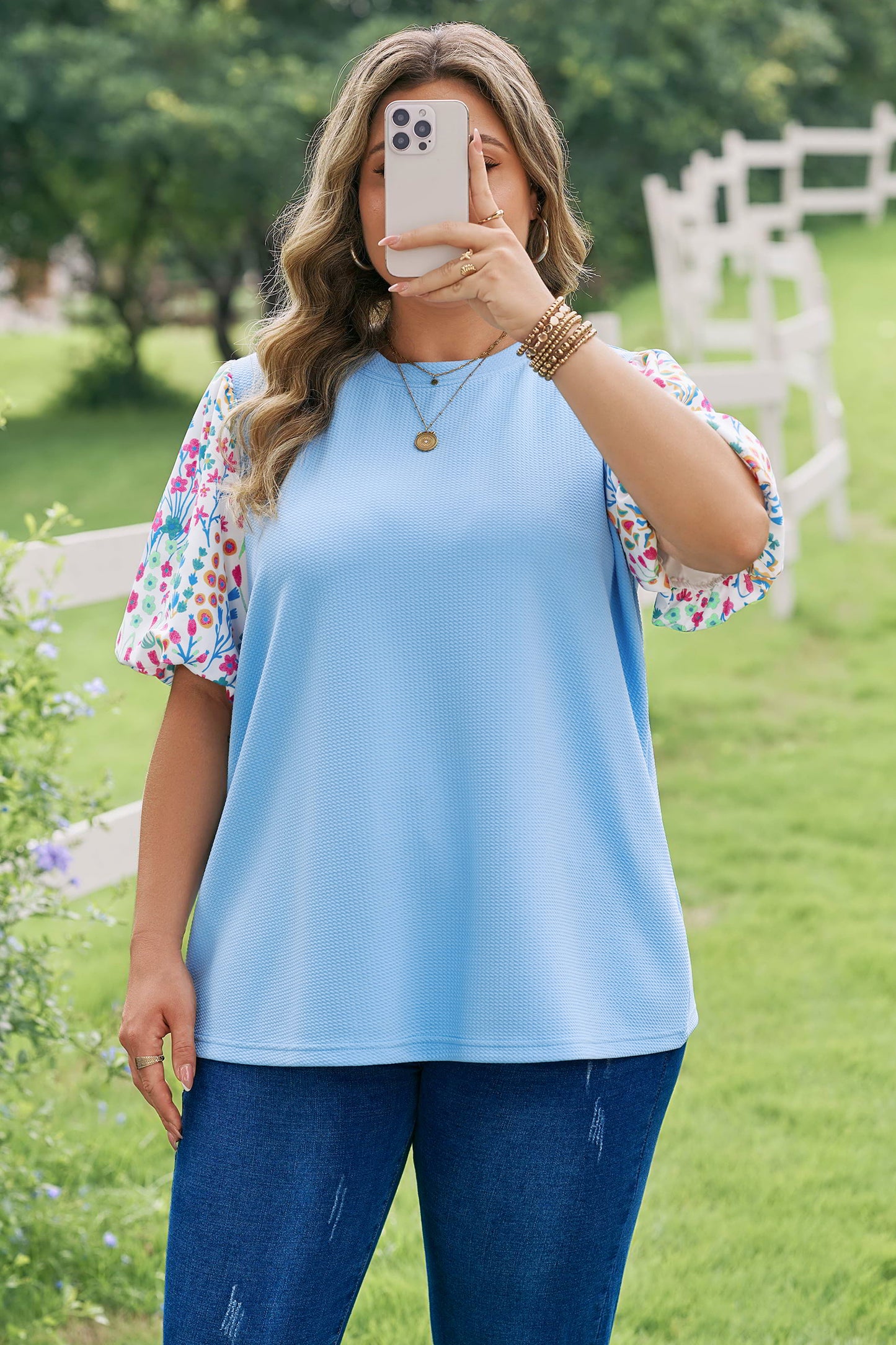 The Sweet Blossom Top- PLUS