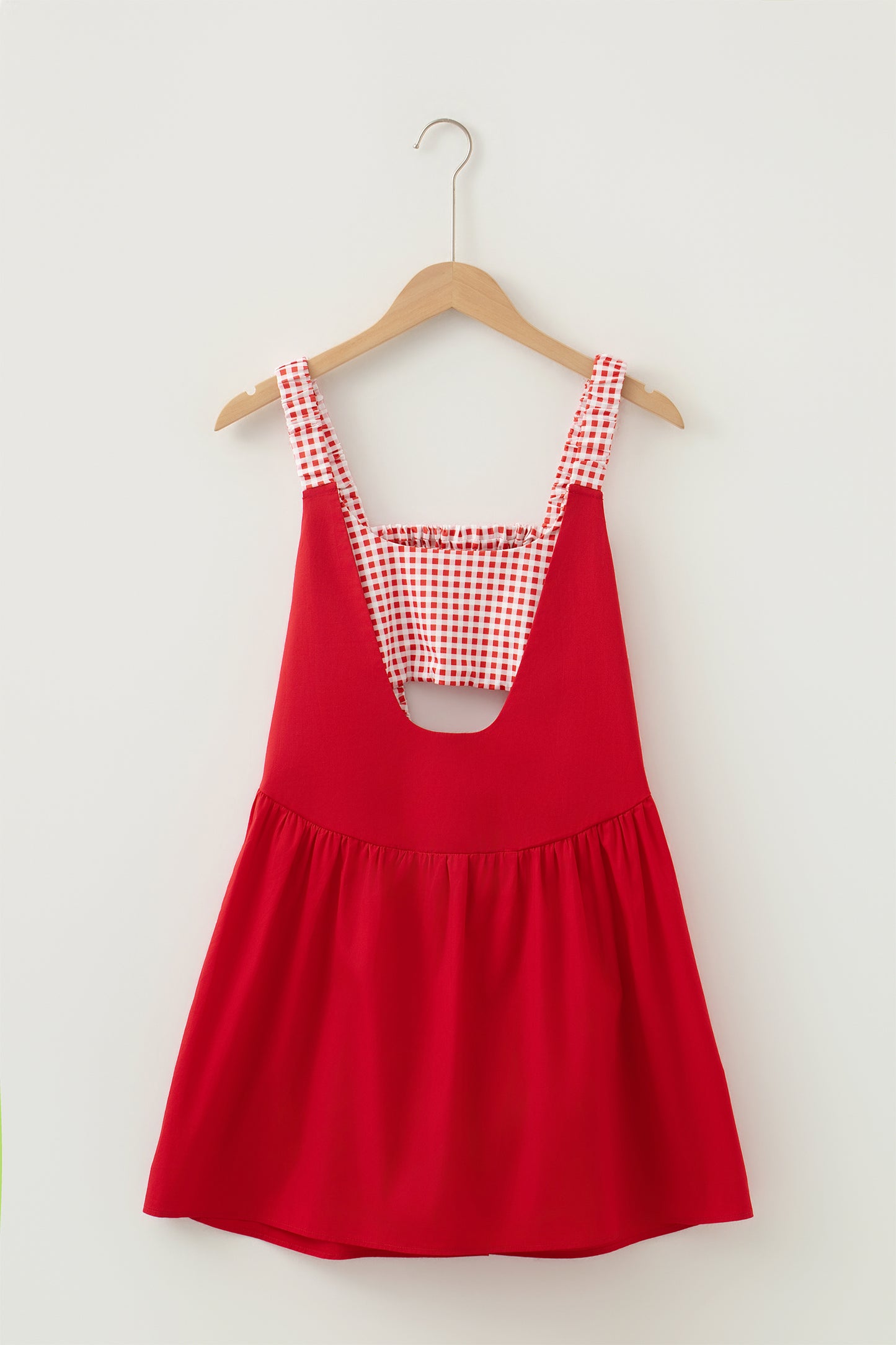 Summer Picnic Gingham Dress