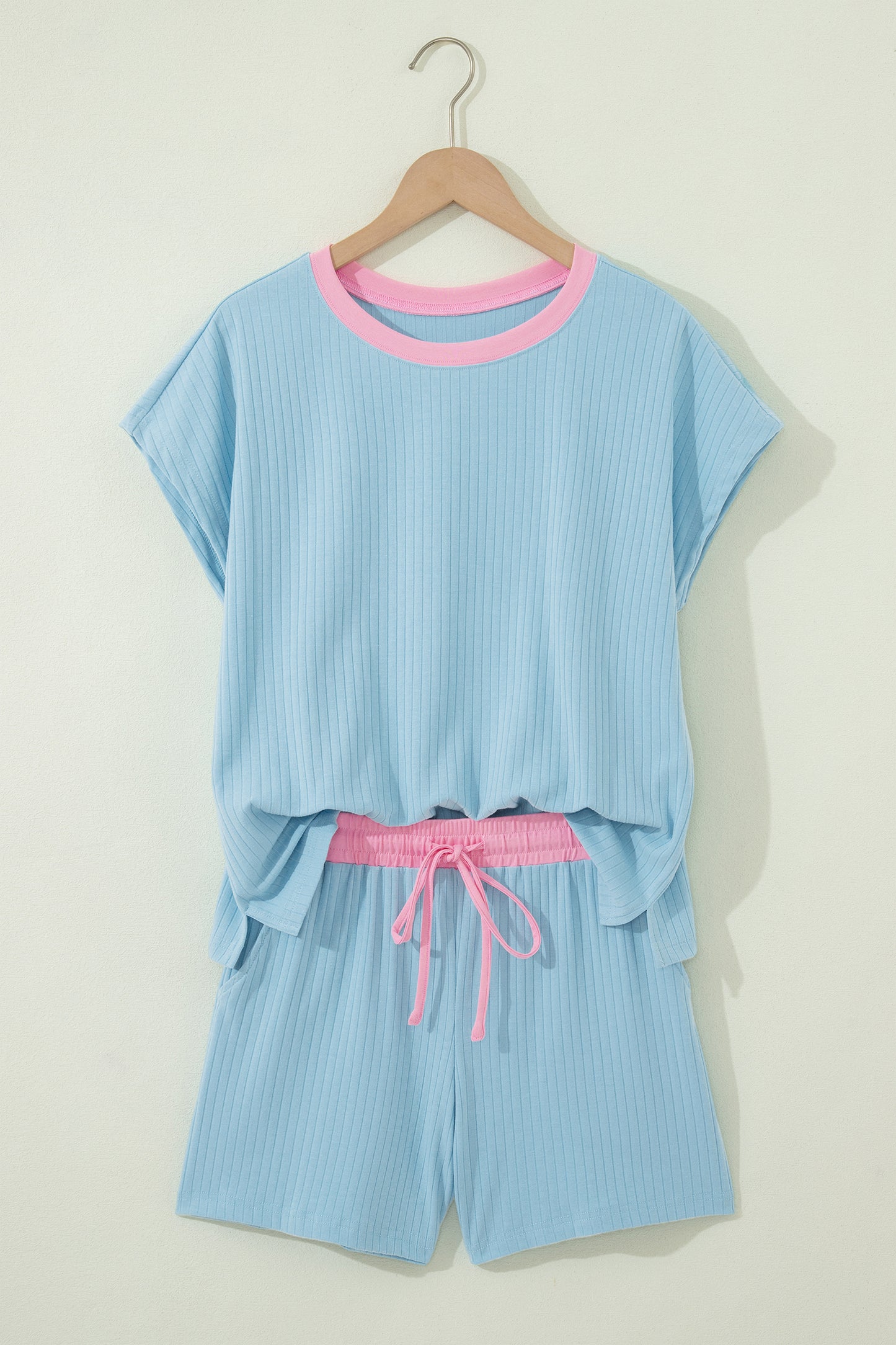The Stay Awhile Ribbed Set