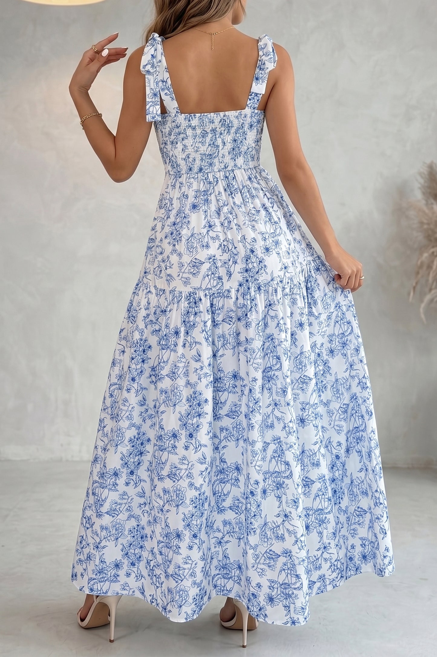 The Blue Willow Dress